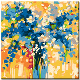 Painting by Numbers Abstract Get Out of Bed